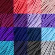 Soutache di viscosa rigida di produzione francese 3,5 mm Ecru x4,8 m