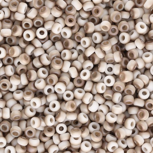 Rocaille Miyuki 11/0 55063 - Tappeto Celsiano Bianco Opaco x8g