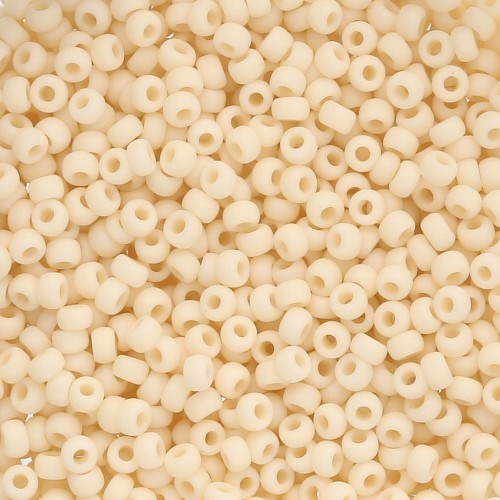 Perline Miyuki 11/0 492F - Opache Dark Cream Opache x 8 g