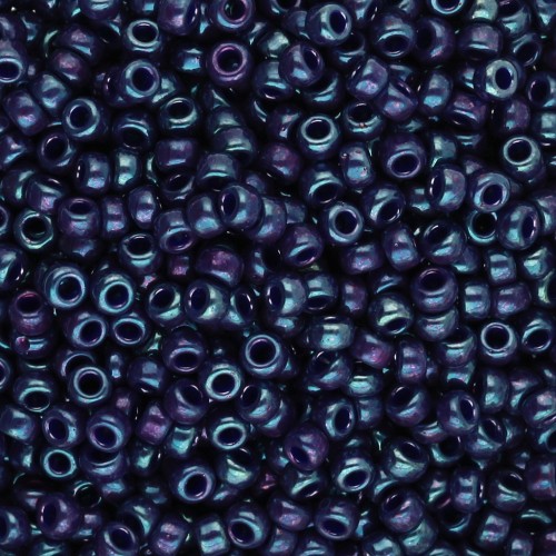 Perline Miyuki 11/0 1899 - Opaque Eggplant Luster x8g