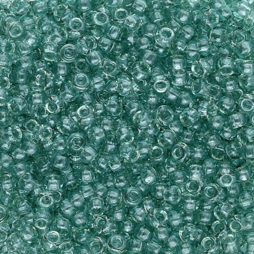 Perline Miyuki 11/0 2445 - Trasparente Sea Foam Luster x8g