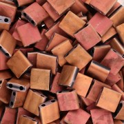 Perline Miyuki Tila 5x5x1,9 mm TL-55113 - Black Sunset Full Mat x10g