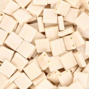 Perline Miyuki Tila 5x5x1,9 mm TL-493FR - Pera opaca AB Mat x10g|raw }}