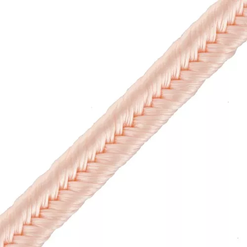 Soutache di viscosa rigida di produzione francese 3,5 mm Light Peach x4,8 m