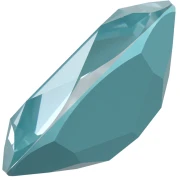Cabochon PureCrystal 4120 14x10 mm - Cristallo blu paradiso Lux x1