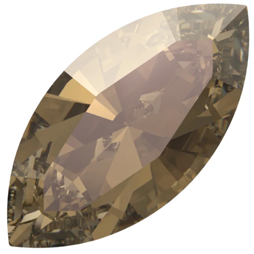 PureCrystal 4228 Navetta 10x5 mm - Cristallo bronzo x1