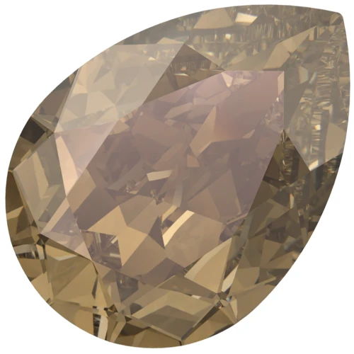 Cabochon PureCrystal 4320 8x6 mm - Cristallo bronzo x1