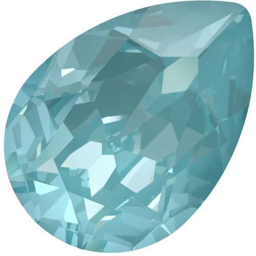 Cabochon PureCrystal 4320 14x10 mm - Cristallo blu paradiso Lux x1