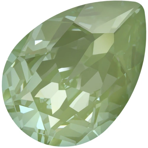 Cabochon PureCrystal 4320 14x10 mm - Cristallo Paradiso Verde Lux x1