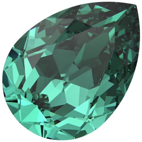 Cabochon PureCrystal 4320 18x13 mm - Verde Caraibi reinventato x1