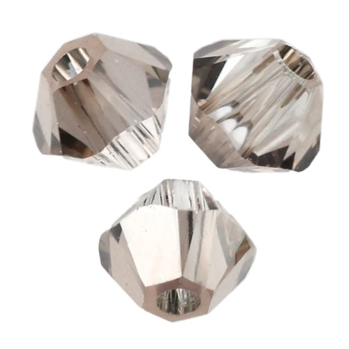 PureCrystal 5328 Trottole di cristallo da 3 mm - Cristallo bronzo x50