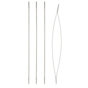 Aghi a cruna grande - Aghi per perline 57 mm - Beadsmith x4