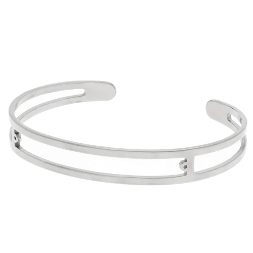 Bracciale 9x155 mm per perline da 4 mm - acciaio inox 316L x1