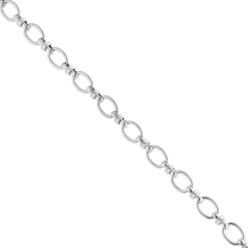Catena a maglia fantasia da 7 mm - Acciaio inox 304 x50cm
