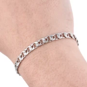 Catena a maglia fantasia da 5,5 mm - Acciaio inox 304 x50cm