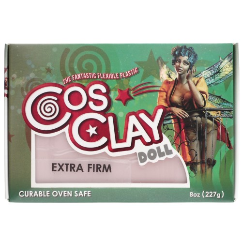 Argilla polimerica Cosclay Doll - Extra Firm - Beige caldo x227g