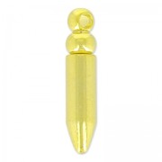 Pendente punta di pendolo mm.19 dorato x1|raw }}
