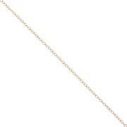 Catena Forçat ritorta 2,3 mm - Oro (oro laminato) x20cm