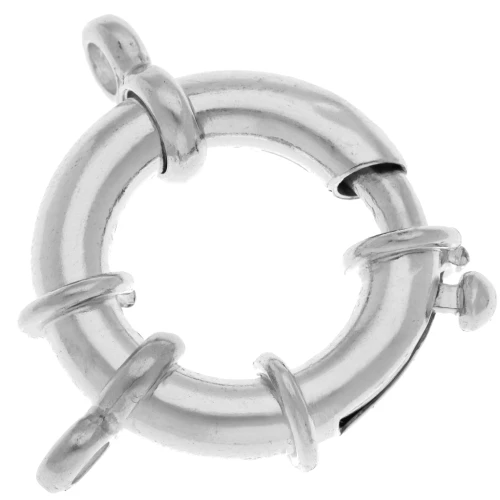 Chiusura a boa da 21 mm per bracciale o collana - Argento 925 x1