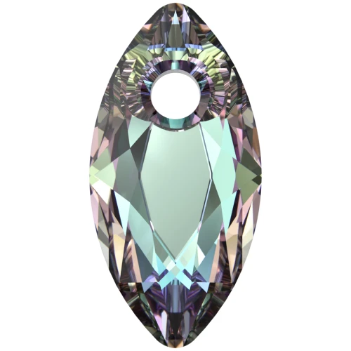 PureCrystal Ciondolo taglio marquise 6437 9x4,5 mm - Cristallo Vitrail Light x1