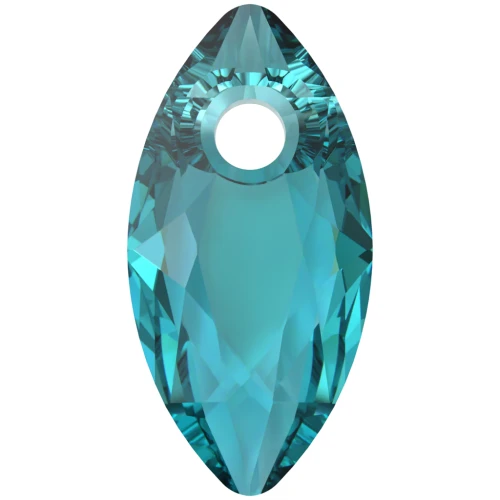 Ciondolo PureCrystal taglio marquise 6437 9x4,5 mm - Zircone blu x1
