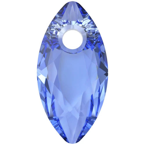 Ciondolo PureCrystal taglio marquise 6437 9x4,5 mm - Zaffiro x1