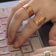 Punzoni ImpressArt Signature 3 mm per acciaio - Lettere piccole BROOKLYN x33