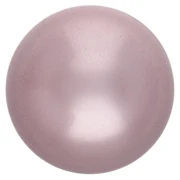PureCrystal Perla Cabochon 5817 6 mm - Cristallo rosa vintage x1