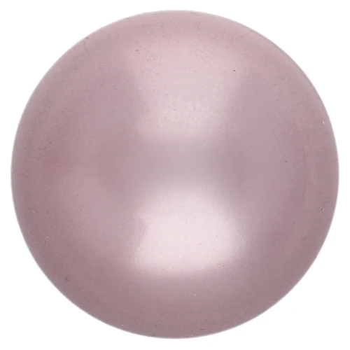 PureCrystal Perla Cabochon 5817 8 mm - Cristallo rosa vintage x1