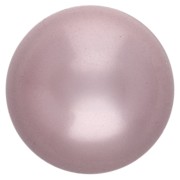 PureCrystal Perla Cabochon 5817 10 mm - Cristallo rosa vintage x1