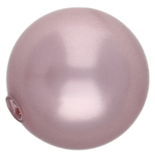 Perla PureCrystal semiperforata 5818 4 mm - Perla Crystal Vintage Rose x1