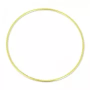 Braccialetto jonc 70 mm Dorato con oro fino x1