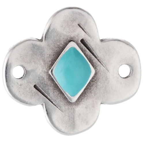 Orecchini A Fiore In Argento 925 - Borchie A Perno 7.3mm - #732