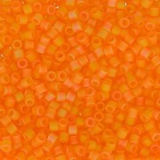 Miyuki Delica 15/0 DBS0855 - Mat Transparent Orange AB x5g|raw }}