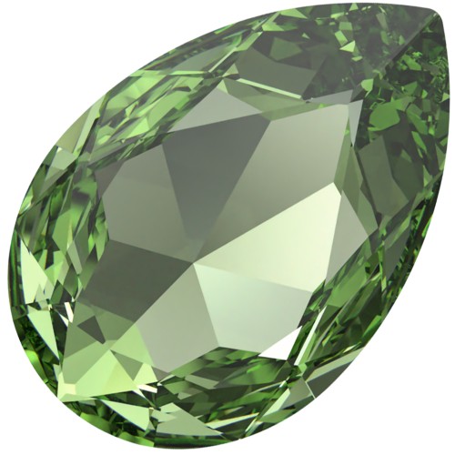 Cabochon Swarovski 4327 30x20 mm - Peridoto ricreato x1