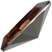 Swarovski 4228 10x5 mm Shuttle - Topazio fumé ricreato x1