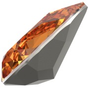 Cabochon Swarovski 4320 10x7 mm - Arancione scuro x1