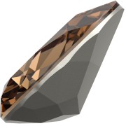 Cabochon Swarovski 4320 14x10 mm - Topazio affumicato reinventato x1