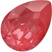 Cabochon Swarovski 4320 14x10 mm - Cristallo Poppy Red Ignite x1