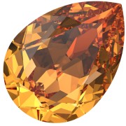 Cabochon Swarovski 4320 18x13 mm - Arancione scuro x1