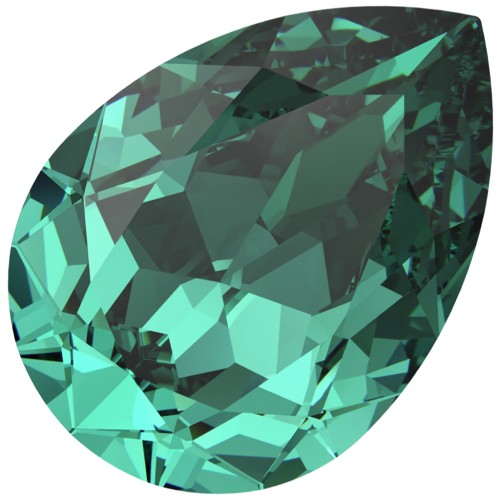 Cabochon Swarovski 4320 18x13 mm - Verde Caraibi reinventato x1