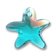 Swarovski Starfish 6721 16 mm - Indicolite x1