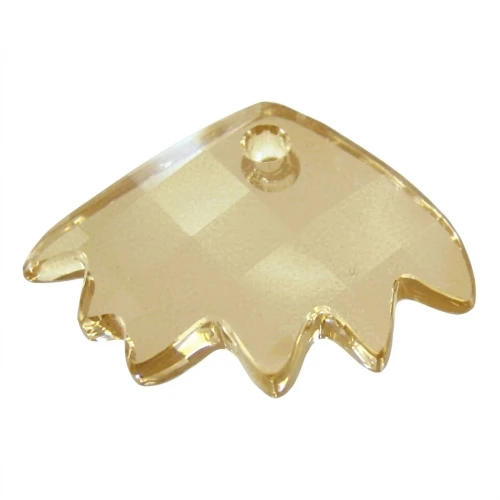 Ciondolo Zinnia Swarovski 6902 16,5x25 mm Crystal Golden Shadow x1