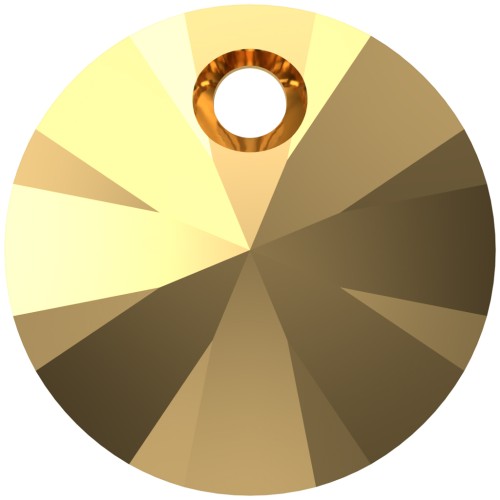 Swarovski 6428 Pendente da 8 mm - Cristallo Aurum x1
