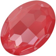 Cabochon Swarovski 4127 30x22 mm - Cristallo Poppy Red Ignite x1