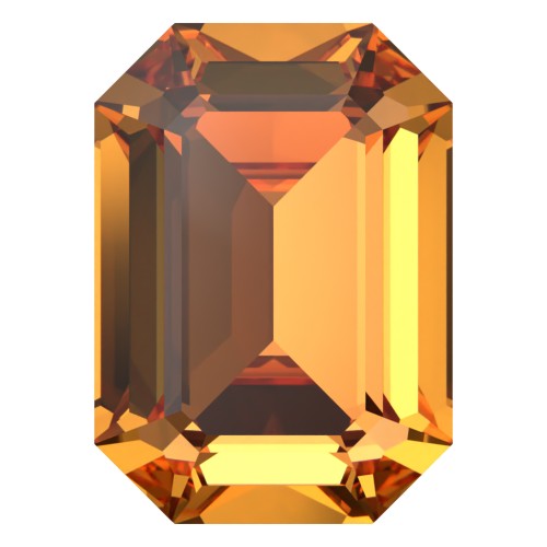 Cabochon Swarovski 4610 14x10 mm - Arancio scuro x1