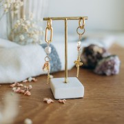 Swarovski 5000 6 mm perline rotonde - Reinvented Light Smoked Topaz x6