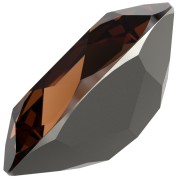 Cabochon Swarovski 4120 8x6 mm - Topazio fumé reinventato x1