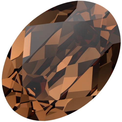Cabochon Swarovski 4120 14x10 mm - Reinvented Smoked Topaz x1