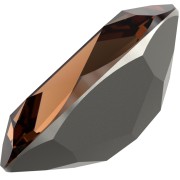 Cabochon Swarovski 4120 14x10 mm - Topazio affumicato reinventato x1